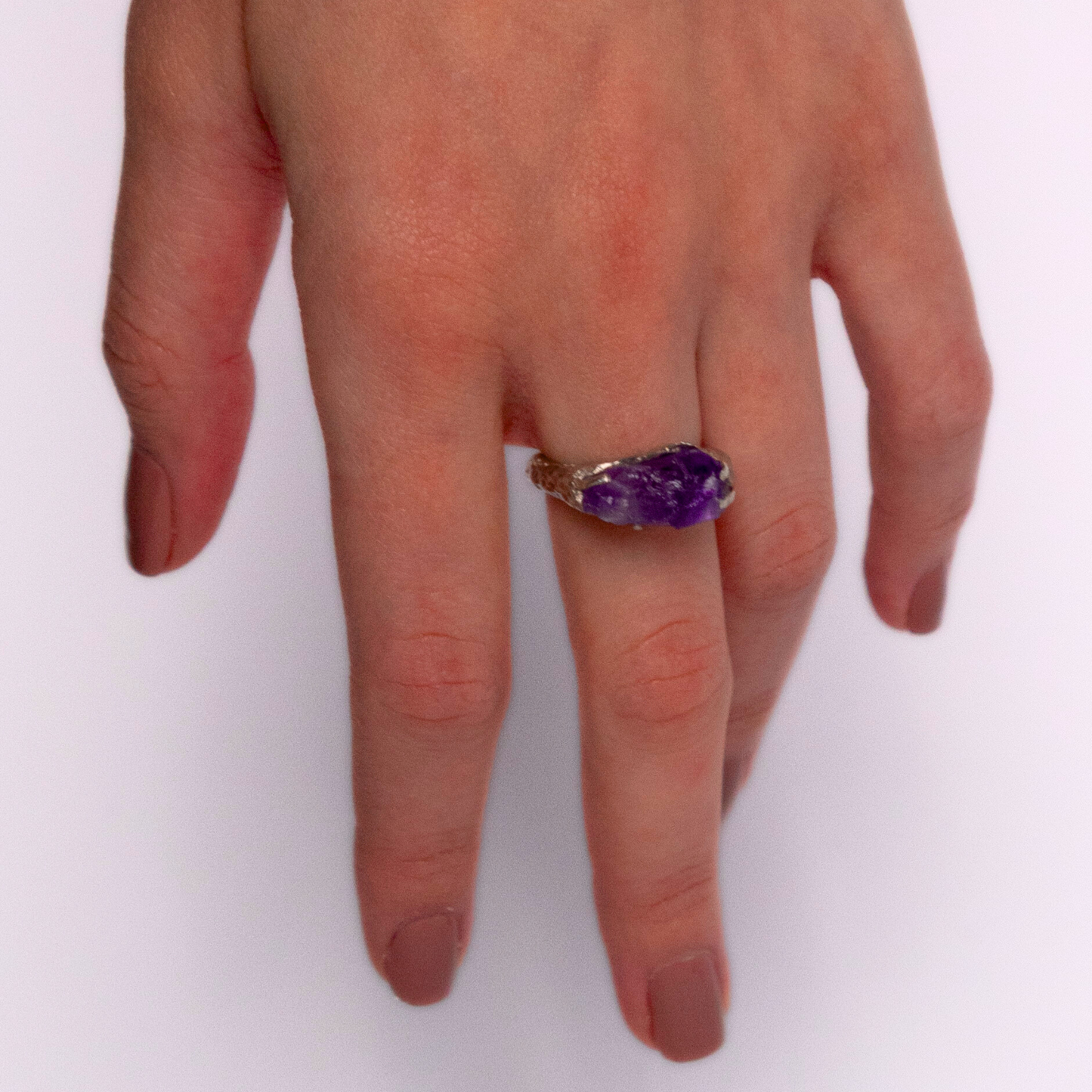 Mauve d'Amethyst Ring