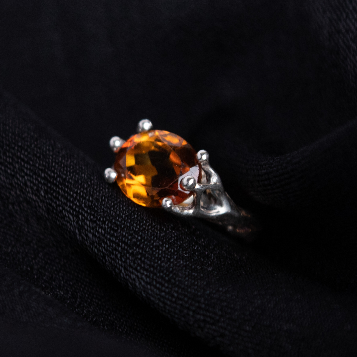 Citrine Bloom Ring